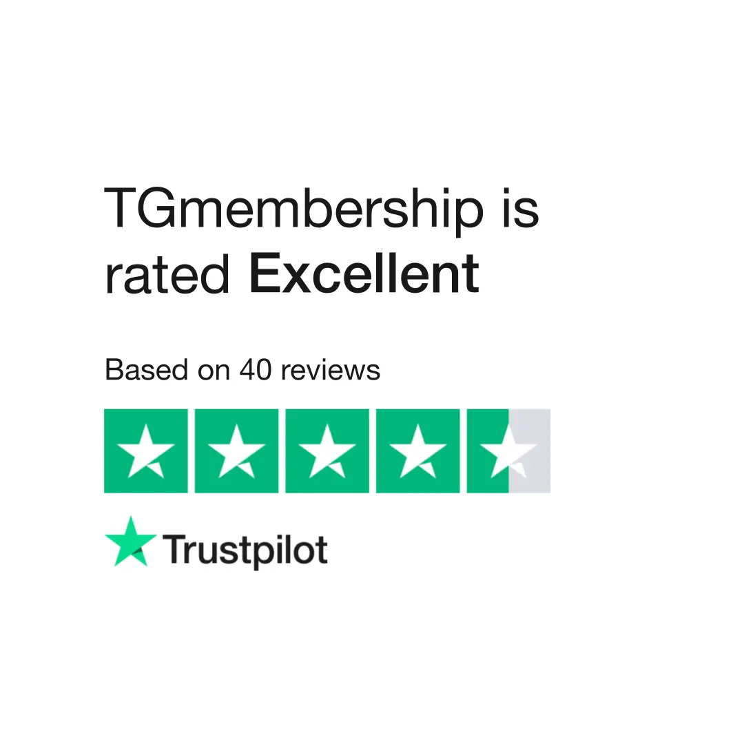 See TGmembership's reviews on TrustPilot